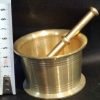 Messing Vijzel & Stamper Set Traditionele Perzische Stijl Sigol