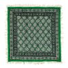 Perzisch Tafelkleed Isfahan Kalamkari — Model Aras II — Handgemaakte Blokdruk Groen