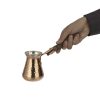 Premium Koperen Turkse Koffiepot - Gehamerde Mokka Ibrik, Darya Model