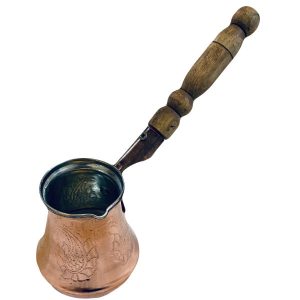 Turkse Koffiepot Karen – Gehamerd Koper (3-4 Kopjes)