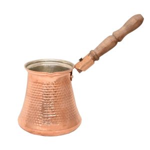 Turkse Koffiepot Kia II – Gehamerd Koper (1-2 Kopjes)