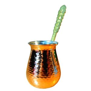 Turkse Koffiepot Royal – Gehamerd Koper (5-6 Kopjes)