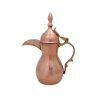 Premium Koperen Dallah Arabische Koffiepot – Model Sahra
