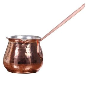 Turkse Koffiepot Saya – Gehamerd Koper (1-2 Kopjes)