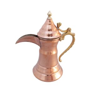 Koperen Dallah Koffiepot voor het Zetten van Qahwa & Arabische Koffie – Taj
