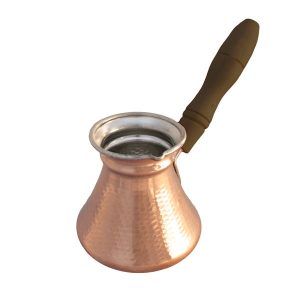 Turkse Koffiepot Vida – Gehamerd Koper (1-2 Kopjes)
