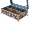 Darya Houten Thee-Organizer Doos met Praktische Laden