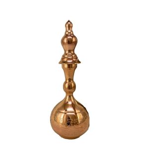 Decoratieve Koperen Fles Handgemaakt Gehammert Sevda