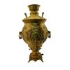 Perzische koperen gassamovar traditionele design theemaker Floral Motifs 8-Liter