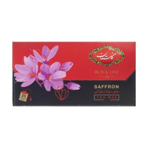 Golestan Zwarte Thee met Saffraansmaak (Pak van 8)