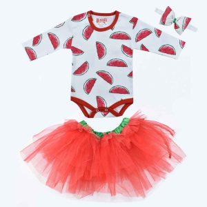 3-delige Yalda Babykledingset Model Watermeloen