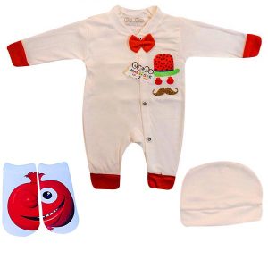 3-delige Yalda Babykledingset Model Granaatappel