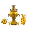 Perzische koperen samovar decoratieve houtskool theemaker 6-Liter