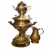 Perzische koperen samovar decoratieve houtskool theemaker 6-Liter