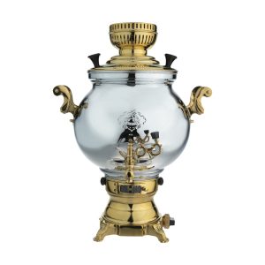 Persische Gas Samovar Theemaker Gladde Afwerking 8-Liter
