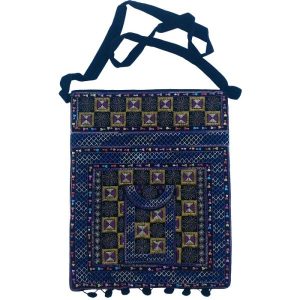 Ethnische Geborduurde Crossbody Tas Balochi Binesh Design