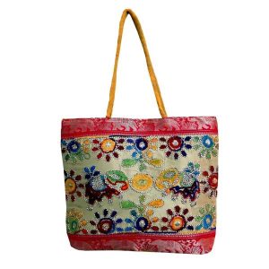 Etnische Balochi Tote Tas – Model Olifant II