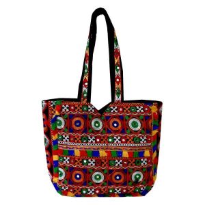 Etnische Balochi Tote Tas – Model Mahsan