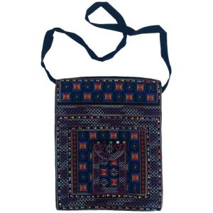 Ethnische Geborduurde Crossbody Tas Balochi Cara III