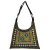 Etnische Suède Boho Schoudertas – Golzar II