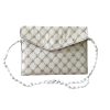 Geborduurde Clutch Handtas met Geometrisch Design – Hamid