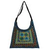 Etnische Suède Boho Schoudertas – Model Karimi I