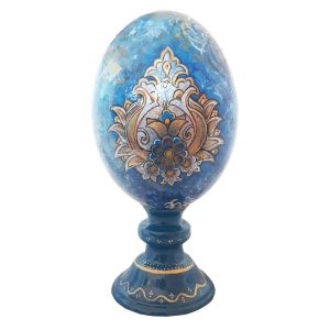 Perzisch Decoratief Handgeschilderd Struisvogelei – Simorgh