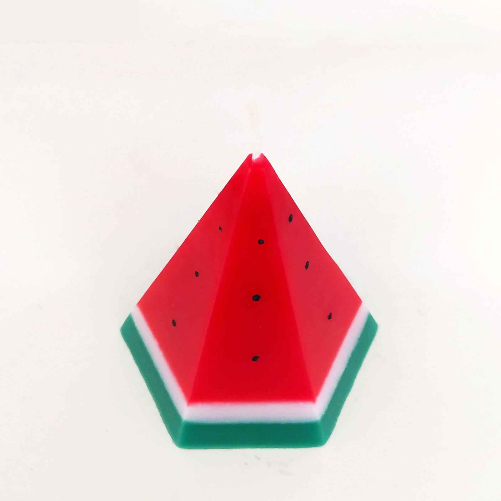 Watermeloenkaars Model II – Shabe Yalda Decoratie
