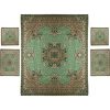 Perzisch Beddengoed Set – Oosterse Stijl Dubbel Formaat met Termeh Stof – Lana