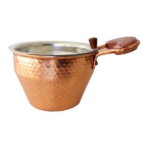 Iraanse Koperen Kookpan – Klassieke oosterse stijl (gehamerd), model Kiana II