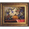 Handgeknoopte Perzische Picturale Tapis uit Qom Afbeeldend Baboone Bloemen