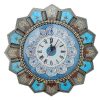 Handgemaakte Perzische Houten Wandklok – Inlegwerk Kunst, Khorshidi II