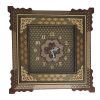 Handgemaakte Perzische Houten Wandklok – Inlegwerk Kunst, Ariyan