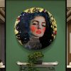 Perzische houten posterprint – Persian Girl wandkunst