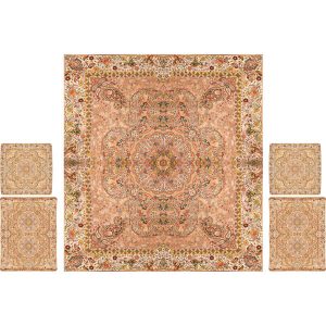 Perzisch Beddengoed Set – Oosterse Stijl Dubbel Formaat met Termeh Stof – Afshar