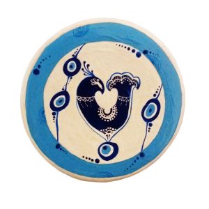 Decoratief Keramisch Bord Handbeschilderde Ahoura