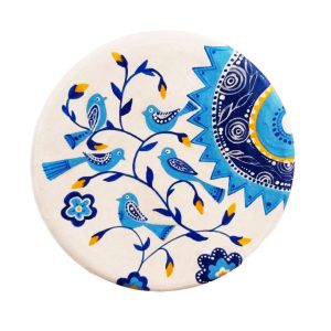 Decoratief Keramisch Bord Handbeschilderde Ahoura II