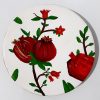 Decoratief Keramisch Bord Handbeschilderde Anar