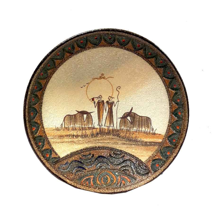 Handgemaakte Decoratieve Keramische Kom Model Neyshabour
