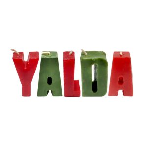Pot Kaars – Ya23 Design, Geschikt voor Yalda Bijeenkomsten (5x)