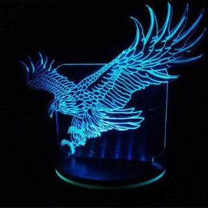 Adelaar 3D LED-nachtlamp