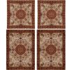 Perzisch Beddengoed Set – Oosterse Stijl Dubbel Formaat met Termeh Stof – Nahal