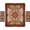 Perzisch Beddengoed Set – Oosterse Stijl Dubbel Formaat met Termeh Stof – Nahal