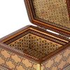 Handgemaakte Houten Sieradendoos met Perzisch Khatam Design – Kamrani