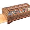 Handgemaakte Perzische Houten Tissue Box Cover – Khatamkari Ahoura