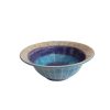 Handgemaakte Blauwe Decoratieve Keramische Kom – Model Kimia