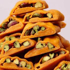 Sohan Loghmeh – Traditionele Perzische Pistache & Saffraan Toffee