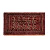 Handgeknoopt Perzisch Khorasan Kheshti Tapijt (Bukhara Design) - Rode Wol