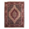 Handgeknoopt Perzisch Kurdistan Tapijt (Tribaal Mahi / Herati Medaillon) - Bruine Wol