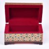 Handgemaakte Houten Sieradendoos met Perzisch Khatam Design – Shabnam